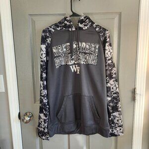 Wake Forest Hoodie / Official NFL Gear / Never Worn / Camo Design / Size Large